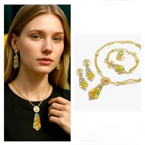 Moon glow Celia Pastel Gemstone 4 Piece Set